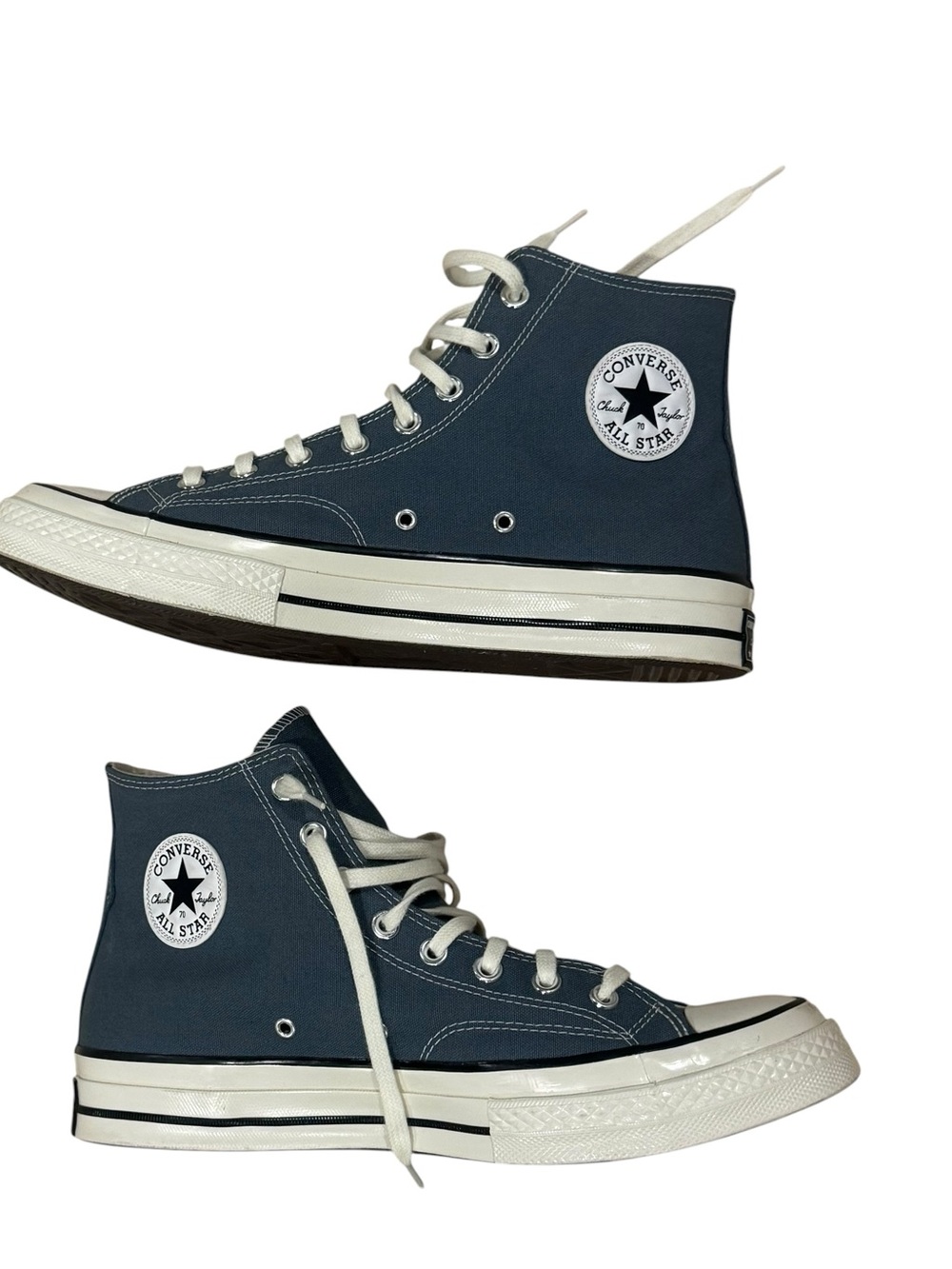 Converse Chuck 70 High Top Canvas Sneaker Dark Blue Mens 11 M Womens 13
